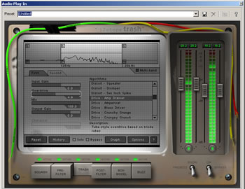 Trash Distortion Screen